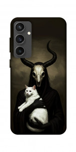 Чехол Creature with cat для Galaxy S24 FE