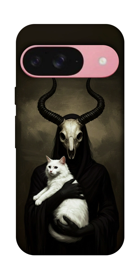 Чехол Creature with cat для Google Pixel 9