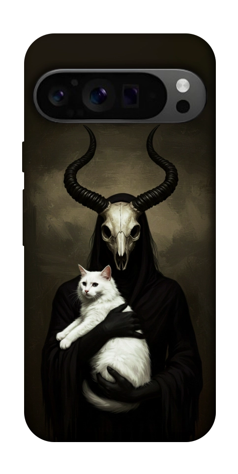 Чехол Creature with cat для Google Pixel 9 Pro