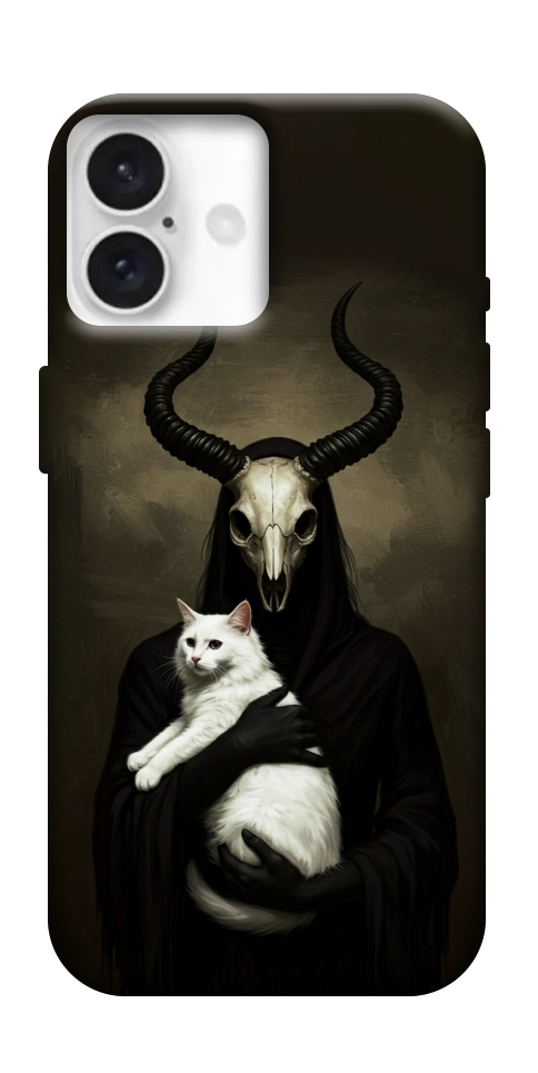 Чехол Creature with cat для iPhone 16 Plus