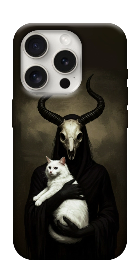 Чехол Creature with cat для iPhone 16 Pro Max