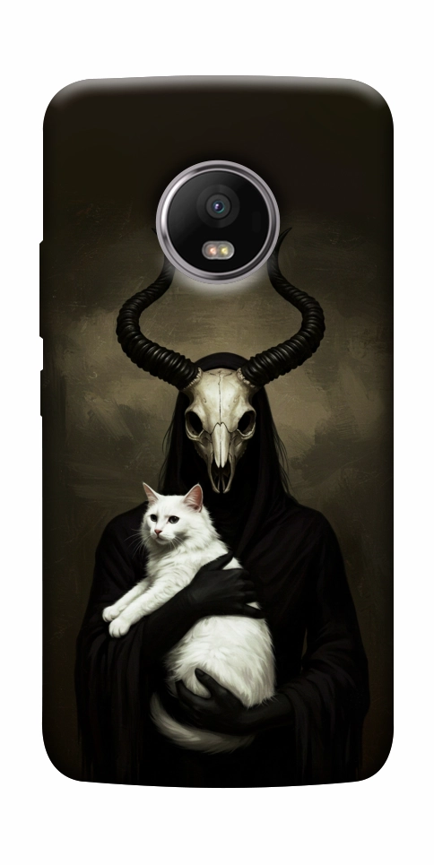 Чехол Creature with cat для Motorola Moto G5S