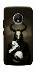 Чехол Creature with cat для Motorola Moto G5S