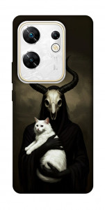 Чехол Creature with cat для Infinix Zero 30 4G