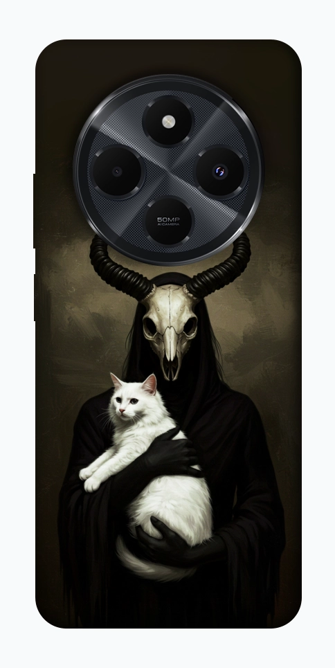 Чехол Creature with cat для Xiaomi Redmi 14C