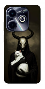 Чохол Creature with cat для TECNO Spark 20