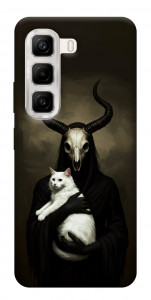 Чехол Creature with cat для Infinix Hot 50 4G