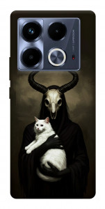 Чехол Creature with cat для Infinix Note 40 4G