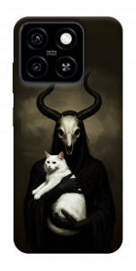 Чехол Creature with cat для ZTE Blade A55 4G