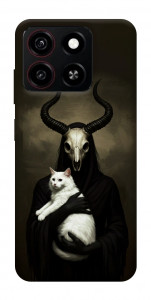 Чехол Creature with cat для ZTE Blade A35 4G