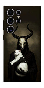 Чехол Creature with cat для Galaxy S25 Ultra