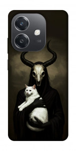 Чехол Creature with cat для Oppo А3х 4G