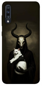 Чохол Creature with cat для Galaxy A70s