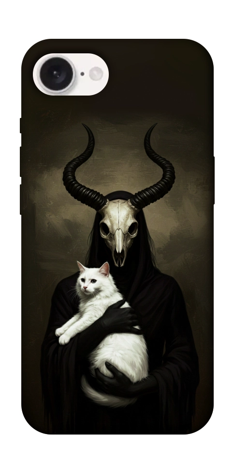Чехол Creature with cat для iPhone 16e