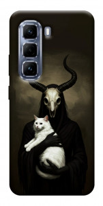 Чехол Creature with cat для Infinix Hot 50 Pro