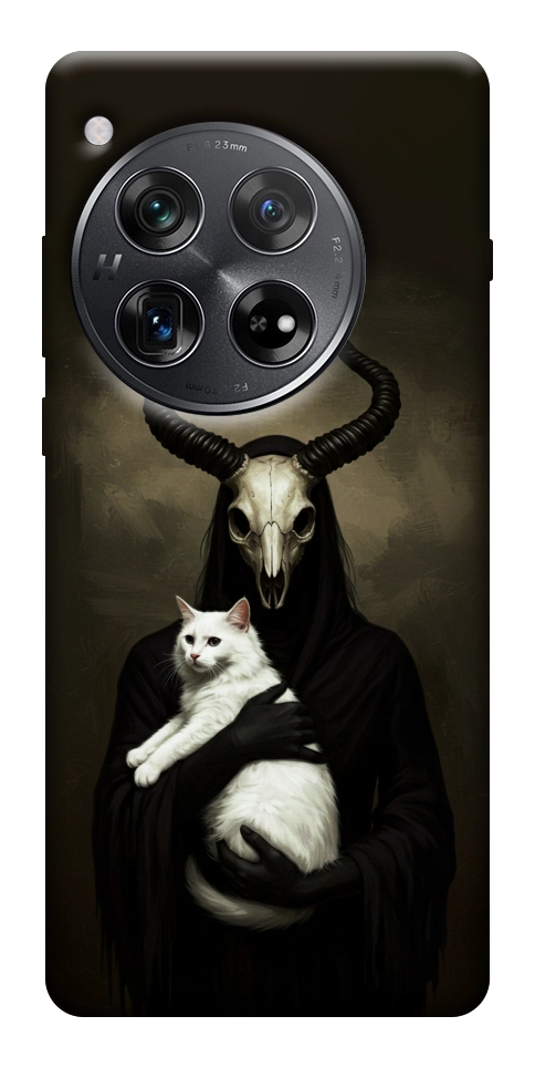 Чехол Creature with cat для OnePlus 12