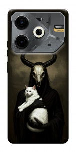 Чохол Creature with cat для TECNO Pova 6 Neo (LI6)