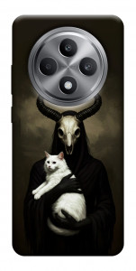 Чохол Creature with cat для Oppo Reno 12 F 4G