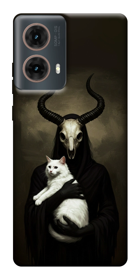 Чехол Creature with cat для Motorola Moto G85