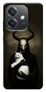Чехол Creature with cat для Oppo A40m
