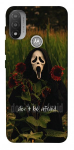 Чехол Dont be afraid для Мotorola Moto E20
