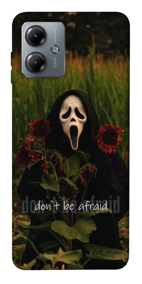 Чехол Dont be afraid для Motorola Moto G14