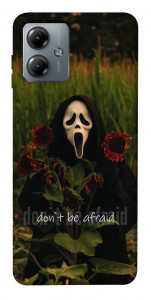 Чехол Dont be afraid для Motorola Moto G14