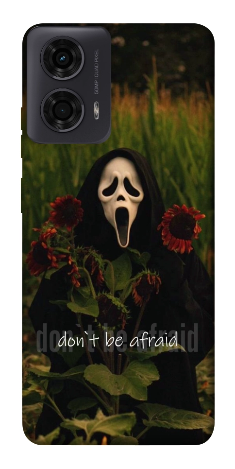Чехол Dont be afraid для Motorola Moto G24
