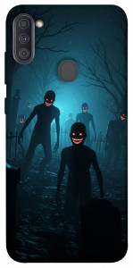 Чохол Happy zombies для Galaxy A11 (2020)