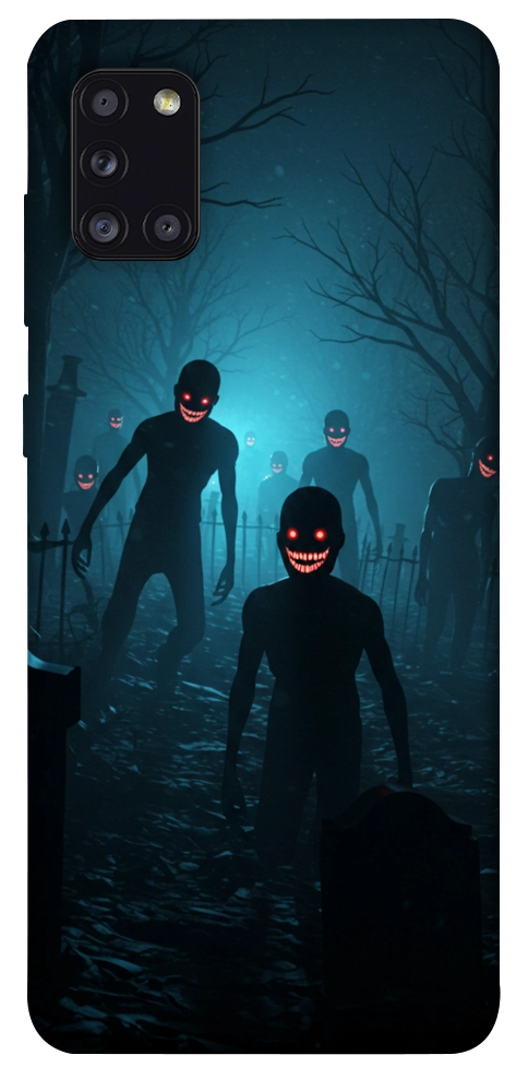 Чехол Happy zombies для Galaxy A31 (2020)