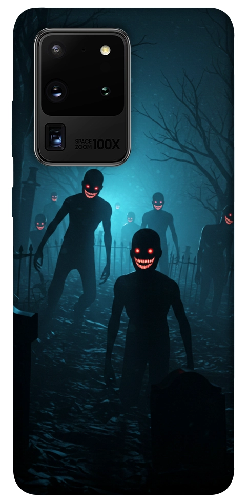 Чехол Happy zombies для Galaxy S20 Ultra (2020)