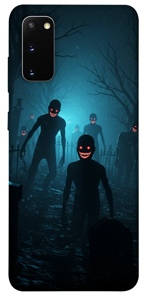 Чехол Happy zombies для Galaxy S20 (2020)