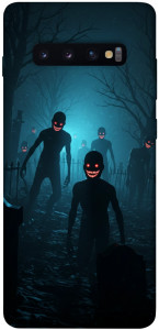 Чехол Happy zombies для Galaxy S10 Plus (2019)