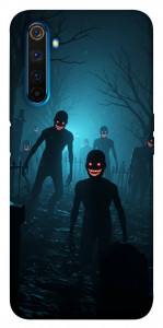 Чехол Happy zombies для Realme 6 Pro