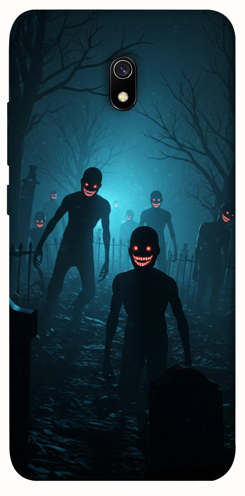 Чехол Happy zombies для Xiaomi Redmi 8a