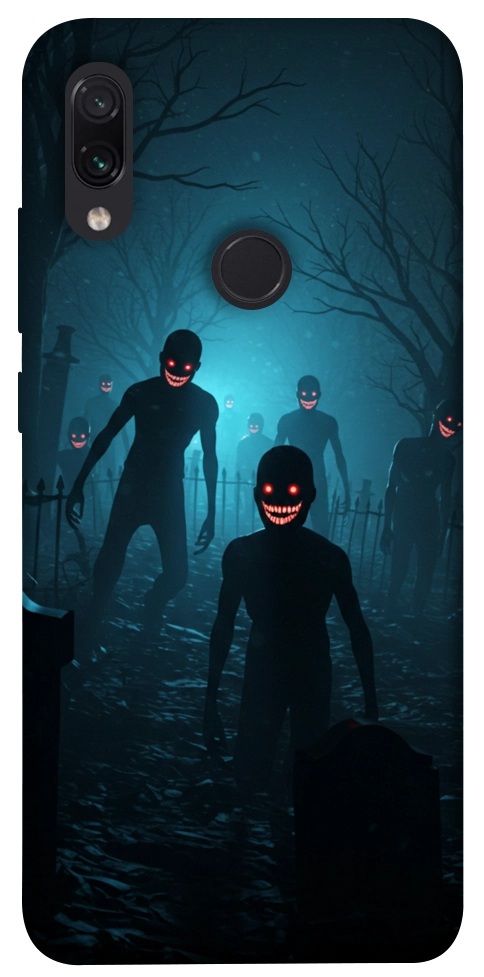 Чехол Happy zombies для Xiaomi Redmi Note 7