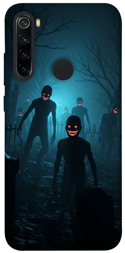Чехол Happy zombies для Xiaomi Redmi Note 8