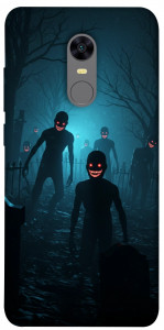 Чехол Happy zombies для Xiaomi Redmi Note 5 (Single Camera)