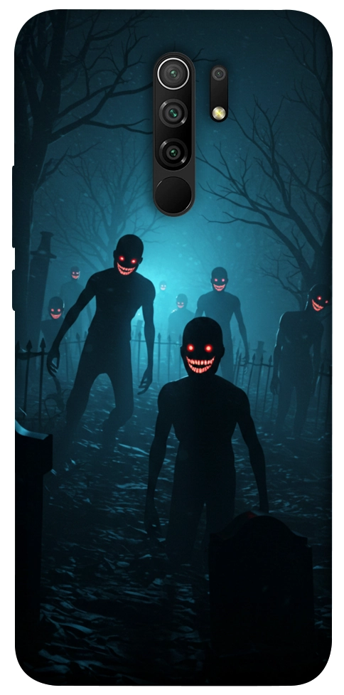 Чехол Happy zombies для Xiaomi Redmi 9