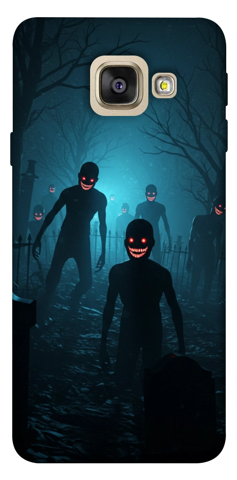 Чехол Happy zombies для Galaxy A5 (2017)