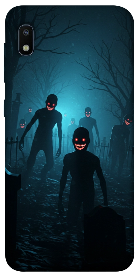 Чехол Happy zombies для Galaxy A10 (A105F)