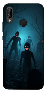 Чехол Happy zombies для Huawei P20 Lite