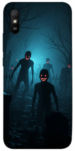 Чехол Happy zombies для Xiaomi Redmi 9A