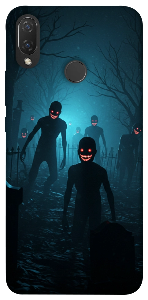 Чохол Happy zombies для Huawei Nova 3i