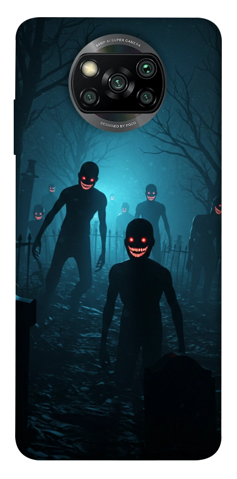 Чохол Happy zombies для Xiaomi Poco X3 NFC