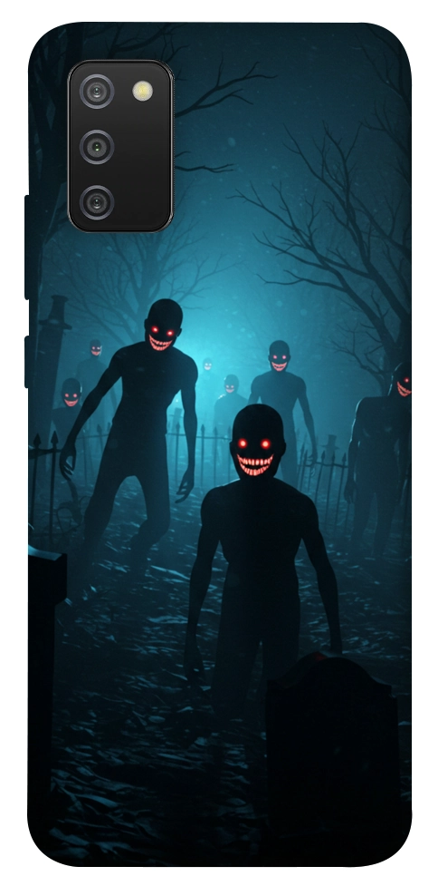 Чехол Happy zombies для Galaxy A02s
