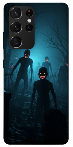 Чехол Happy zombies для Galaxy S21 Ultra