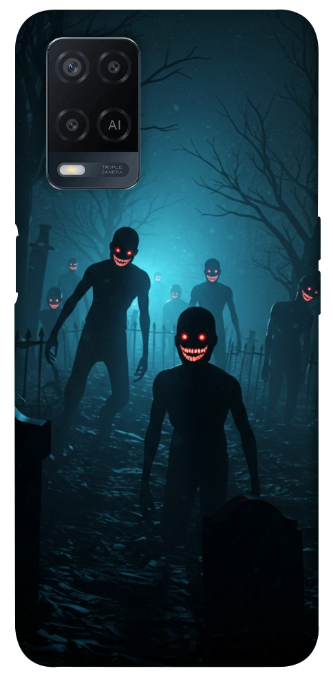 Чохол Happy zombies для Oppo A54 4G