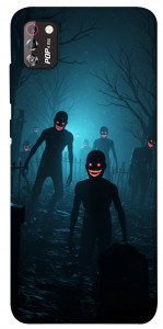 Чехол Happy zombies для TECNO POP 4 Pro