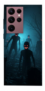 Чехол Happy zombies для Galaxy S22 Ultra